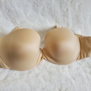 Maidenform Push up strapless/strap bra